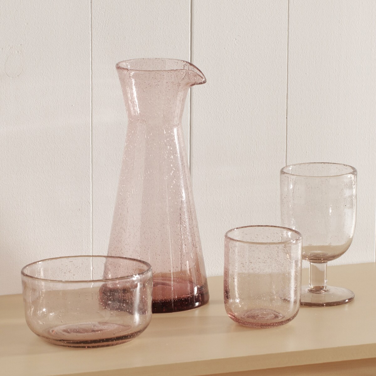 Szklanka Bubbly różowa