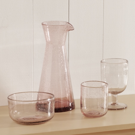 Szklanka Bubbly różowa