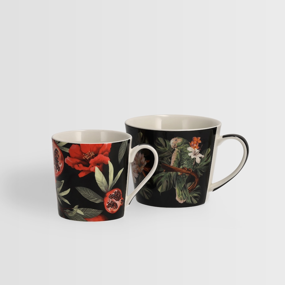 Kubek Granadillo z motywem owoców