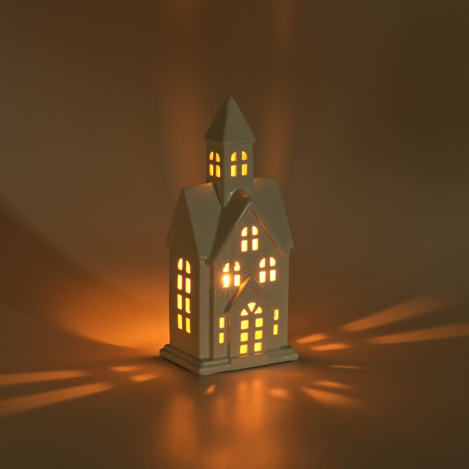 Świecznik Hauso z motywem domku