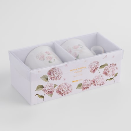 Komplet Kubków Tensiano z motywem kwiatowym