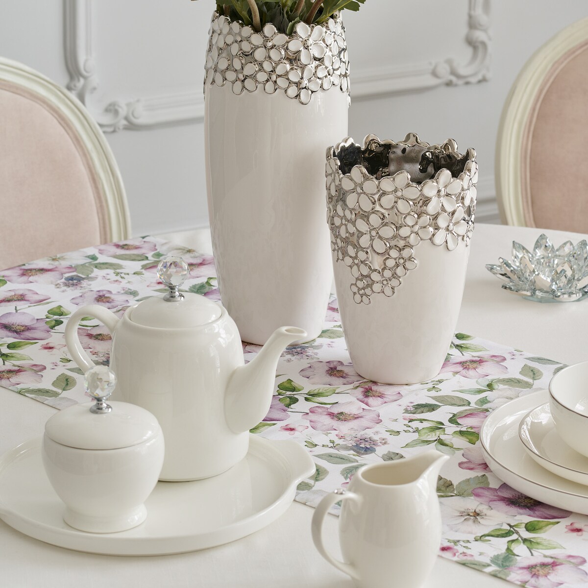 Dzbanek Z Cukiernicą I Mlecznikiem Diamant2