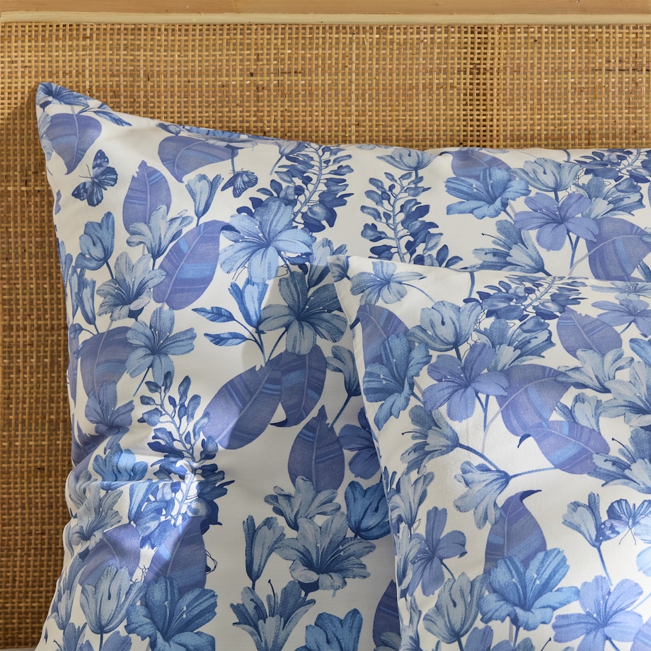 Pościel z bawełny satynowej Delioso 140x200 cm z motywem kwiatowym