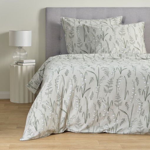 Pościel z bawełny satynowej Tinkerbellisa 160x200 cm z motywem roślinnym