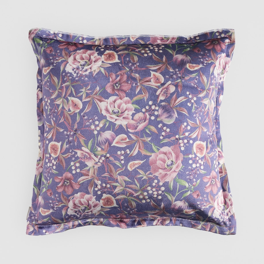 Poszewka z nadrukiem Higo 45x45 cm z motywem owoców