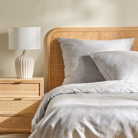 Pościel z bawełny satynowej Linguine 160x200 cm z motywem abstrakcyjnym