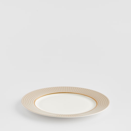 Talerz Deserowy Galanta z motywem geometrycznym