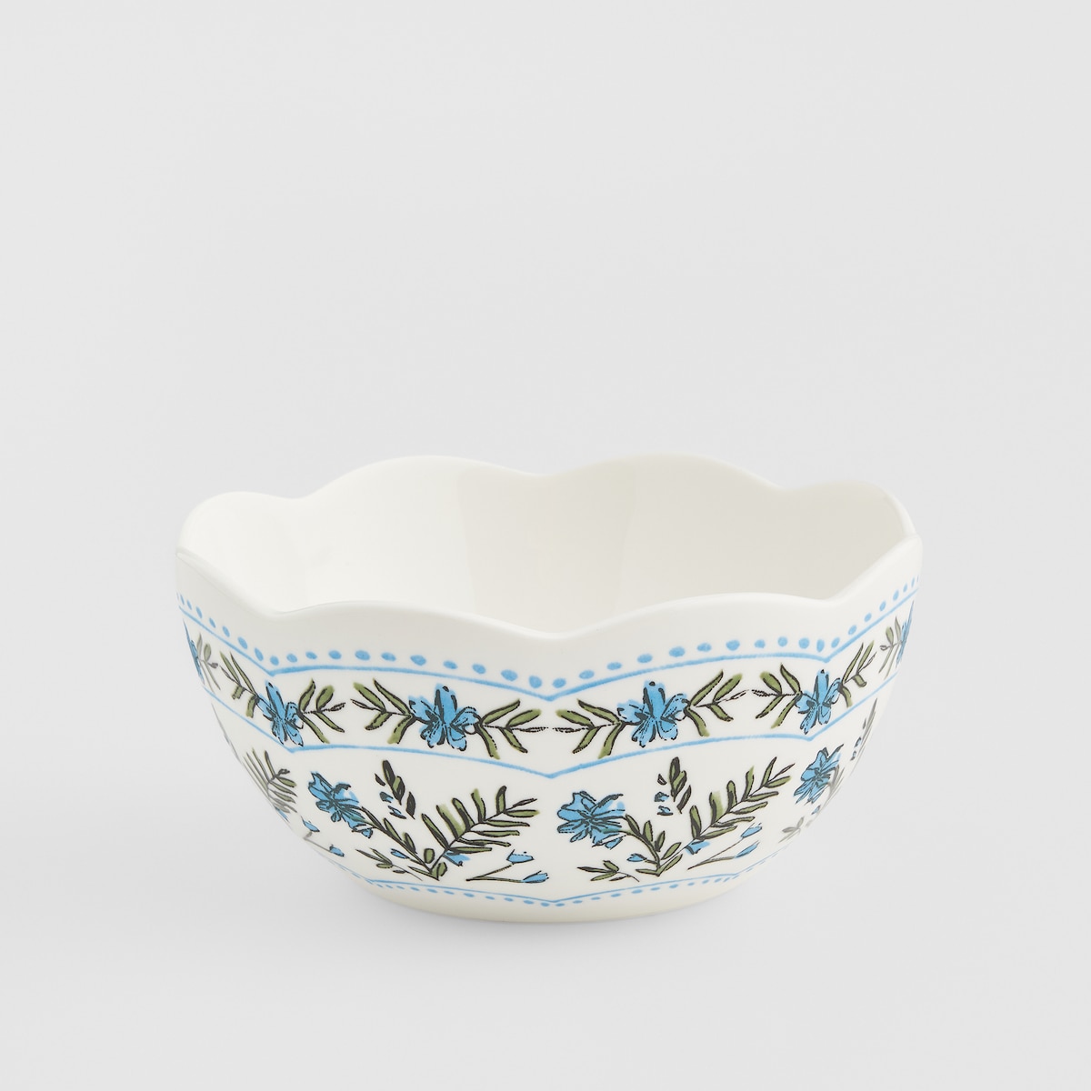Miska Avenel z motywem roślinnym