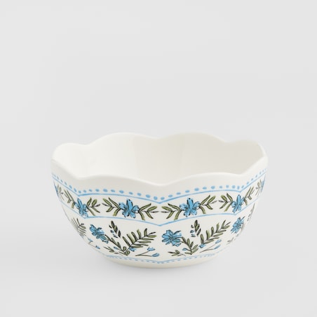Miska Avenel z motywem roślinnym