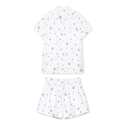 Piżama Niezapominajki krótka M