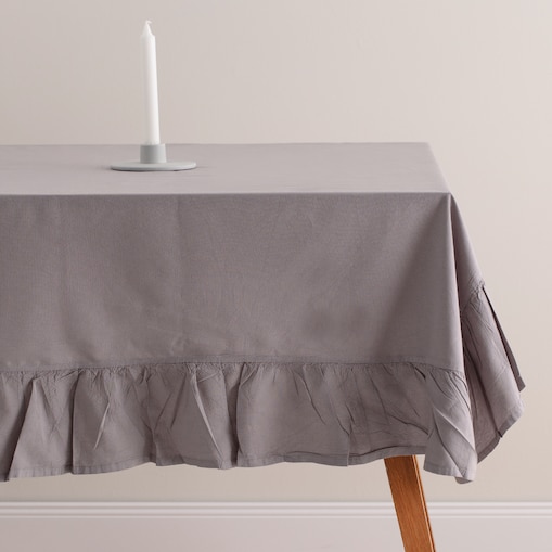 Obrus Jednobarwny Falbines 150x220 cm