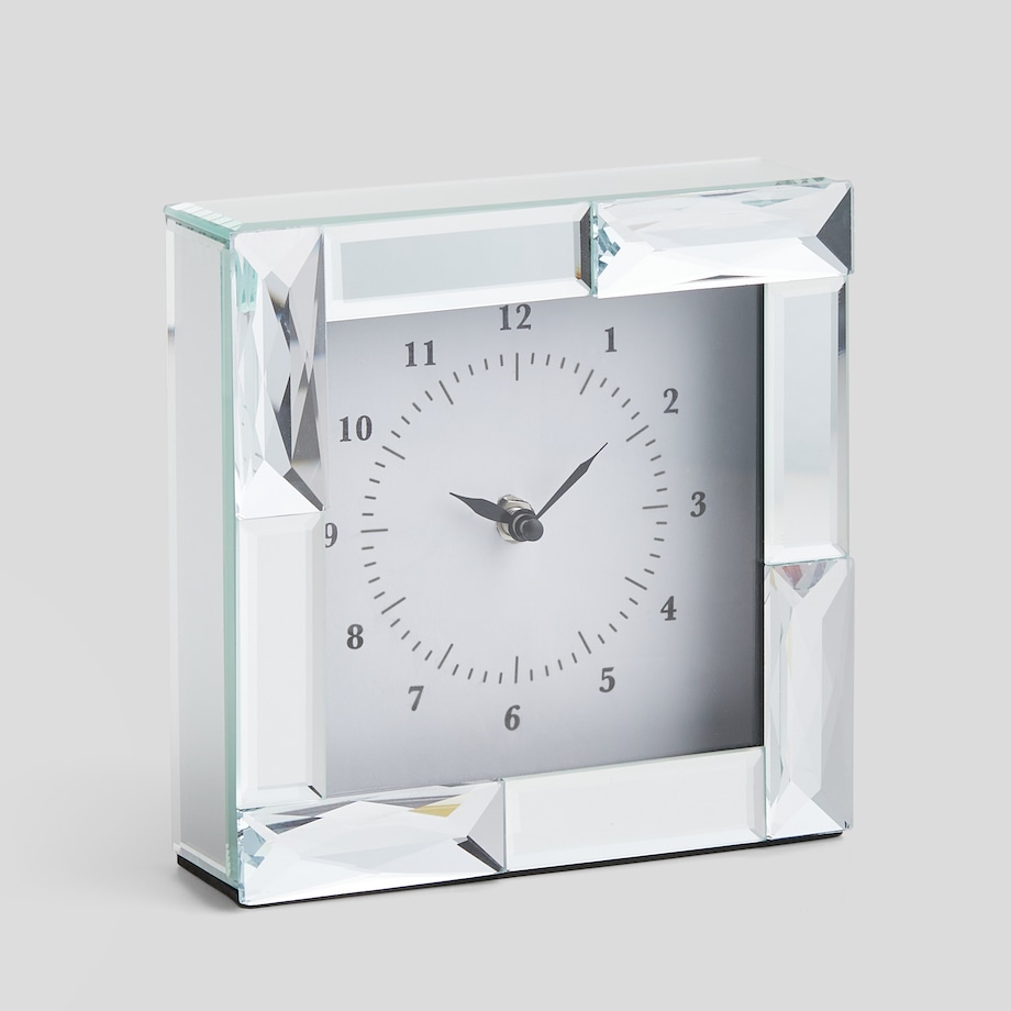 Lustrzany zegar stojący roca