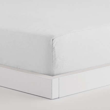 Prześcieradło z Bawełny Satynowej z gumką Satinette 160x200 cm