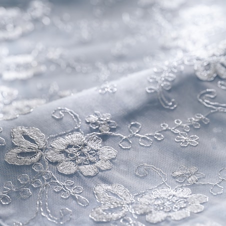 Bieżnik Haftowany Raheen 35x180 cm z motywem kwiatowym