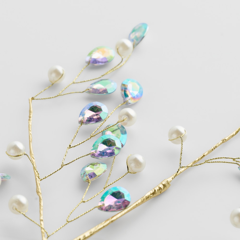 Bukiet Parlore z motywem roślinnym