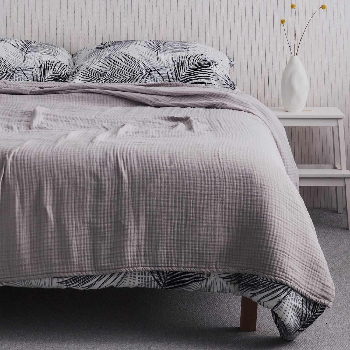 Narzuta Muślinowa Cienka Jayde 180x220 cm