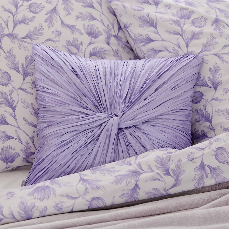 Poszewka satynowa z marszczeniem Lancer 45x45 cm