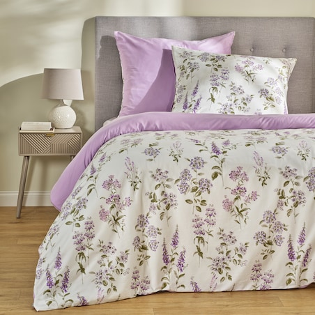 Pościel z bawełny satynowej Marsella 200x220 cm z motywem kwiatowym