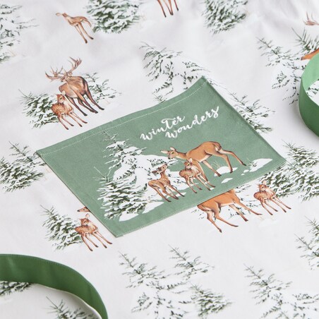 Fartuch Hirvos 70x85 cm z motywem zwierząt leśnych