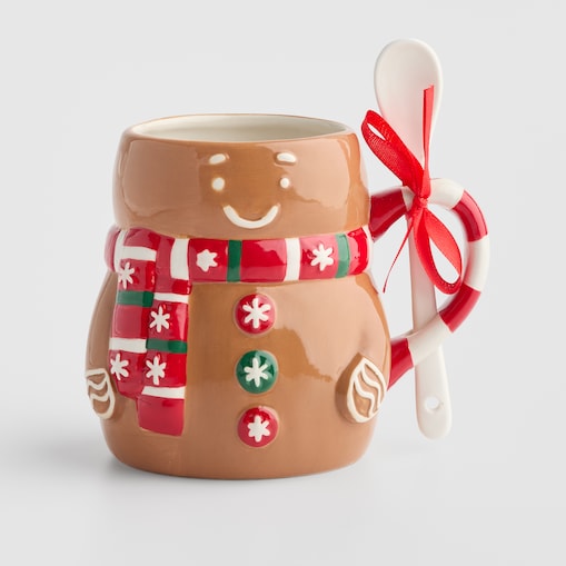 Kubek Z Dodatkiem Cookio z motywem piernika