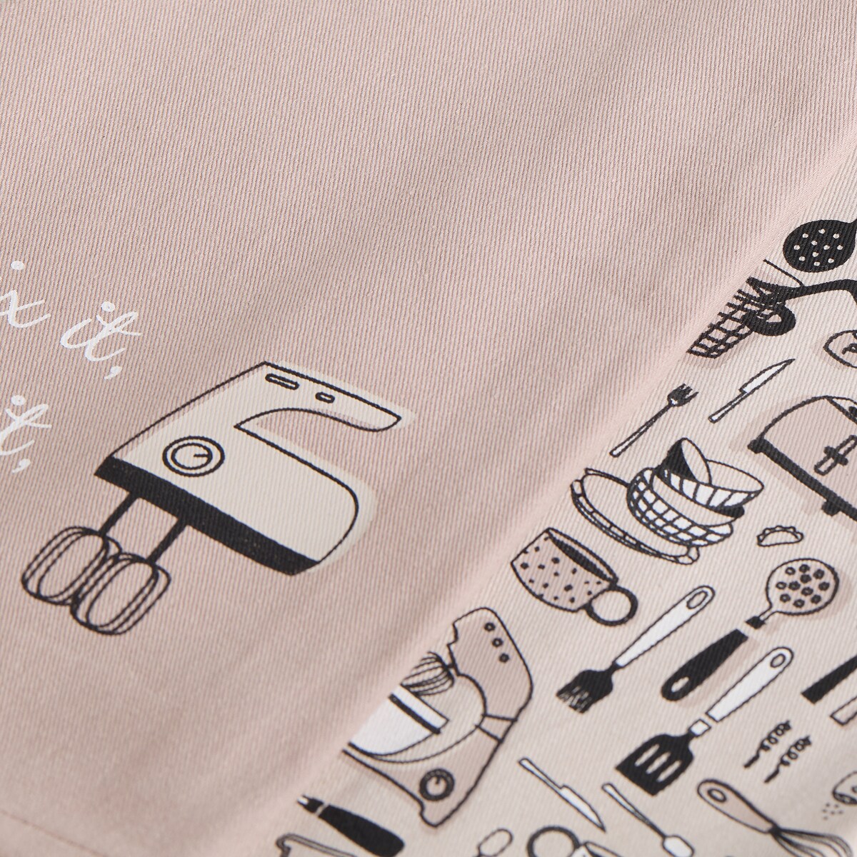 Komplet Ścierek Utensillo 45x65 cm z motywem kulinarnym