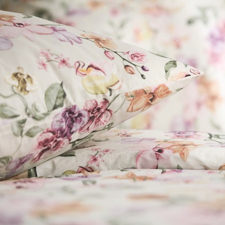 Pościel Bawełniana Storsi 160x200 cm z motywem kwiatowym