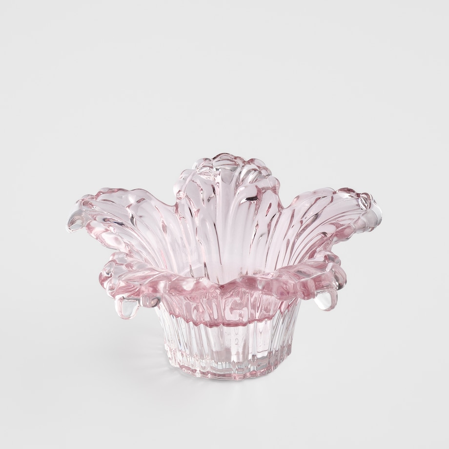 Świecznik Springer z motywem kwiatowym