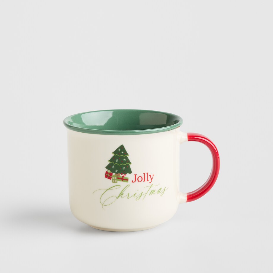 Kubek Giftosio jolly z motywem choinki