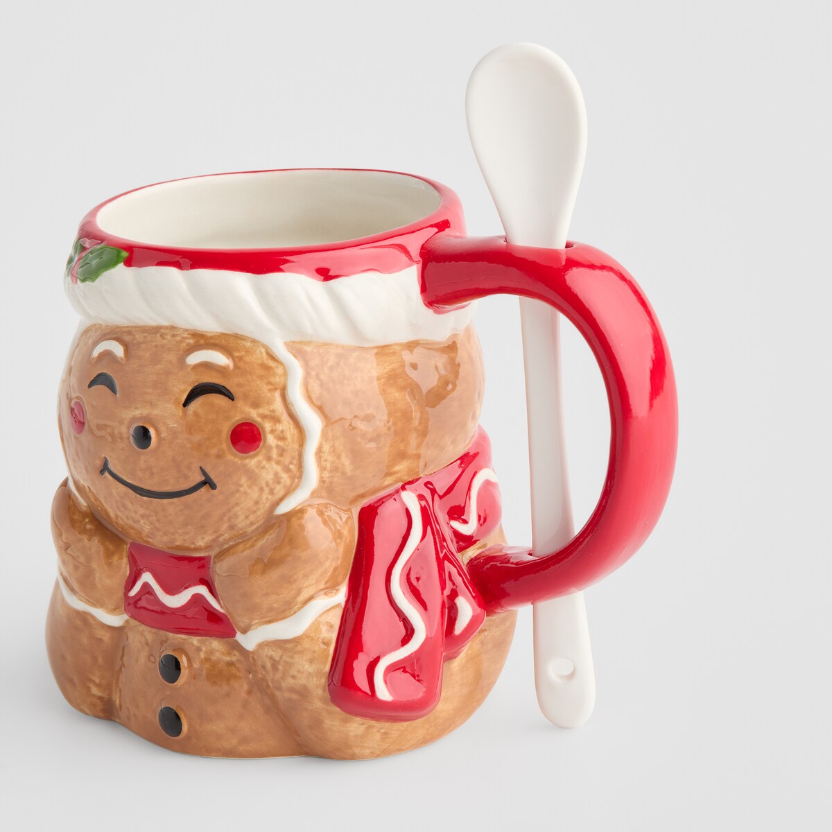 Kubek Z Dodatkiem Gingerface z motywem piernika