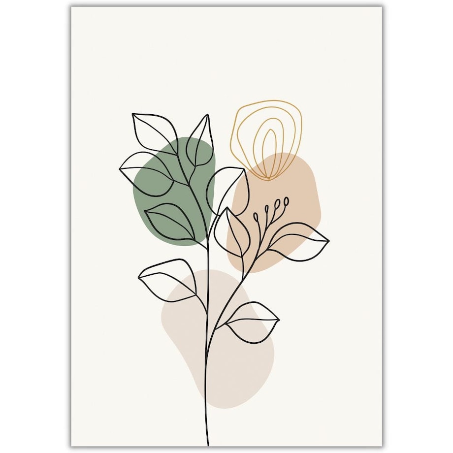 plakat abstract nature 2 21x30 cm