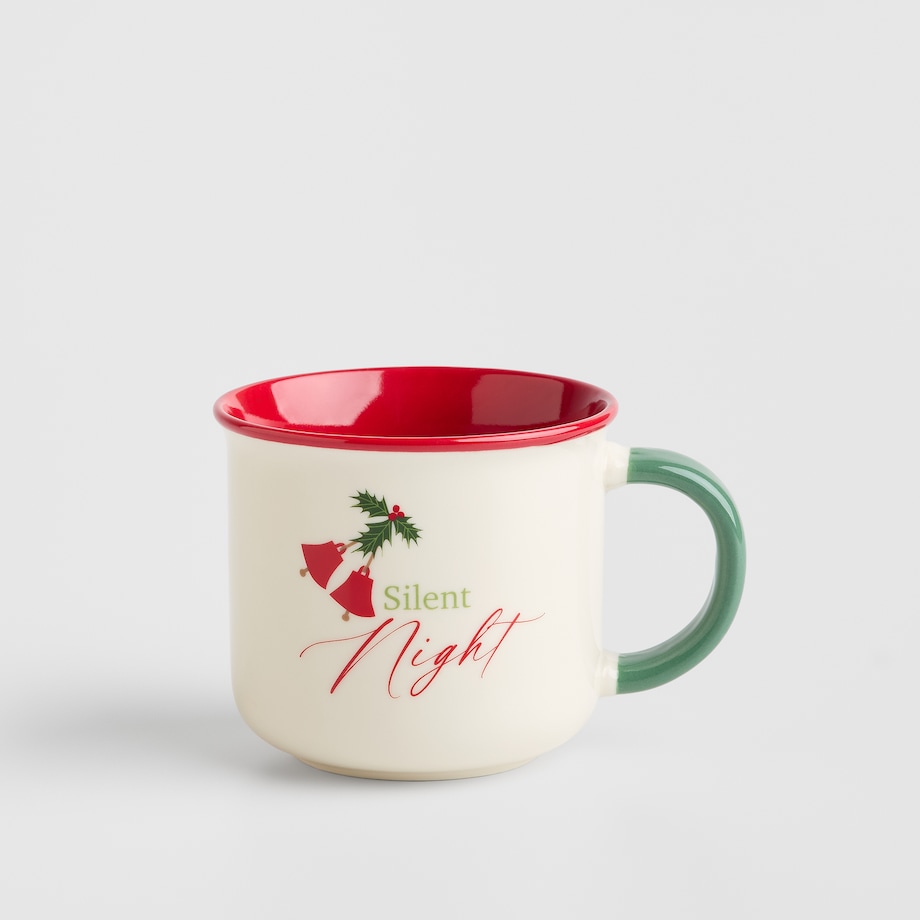 Kubek Giftosio night z motywem choinki