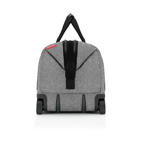 Torba na kółkach allrounder trolley twist silver, poliester, 30l