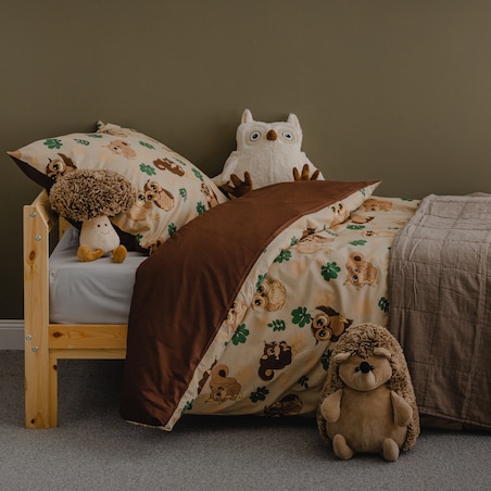 Cotton Bed Linen Skoggio 100x135 cm