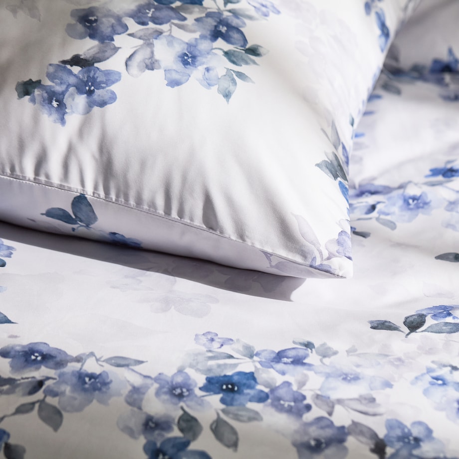 Pościel Z Mikrofibry Lottila 160x200 cm z motywem kwiatowym