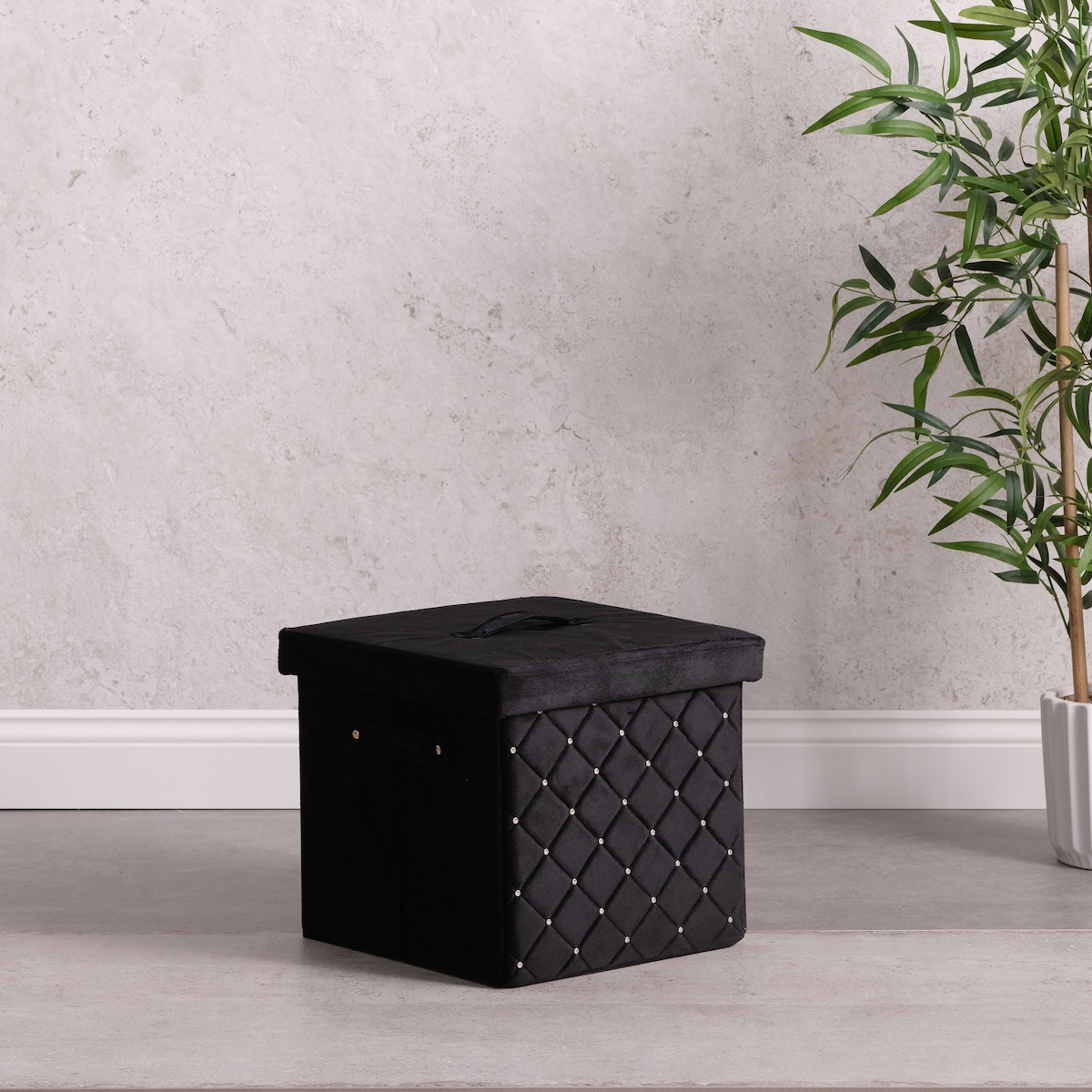 Pudło Z Przykrywką Diamante 32x32 cm