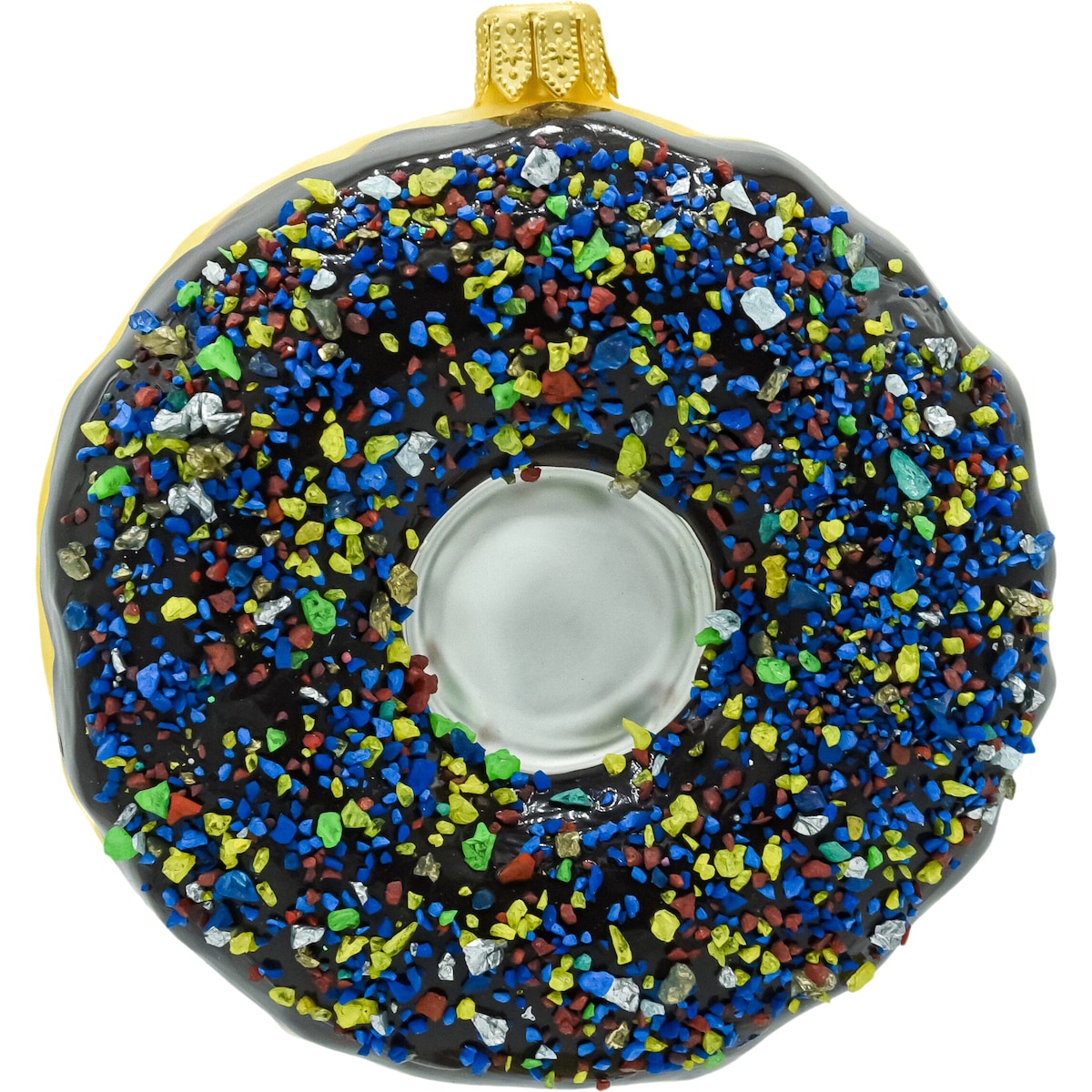 Bombka choinkowa: Donut w czekoladzie