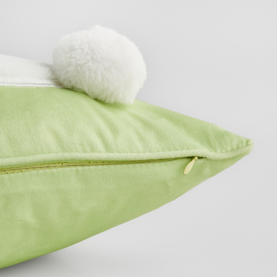 Poszewka Welwetowa Leprisio 45x45 cm z motywem królika