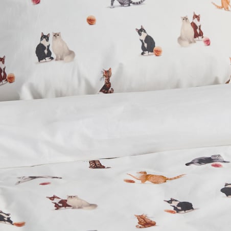 Pościel Bawełniana Gattino 200x220 cm z motywem zwierzęcym
