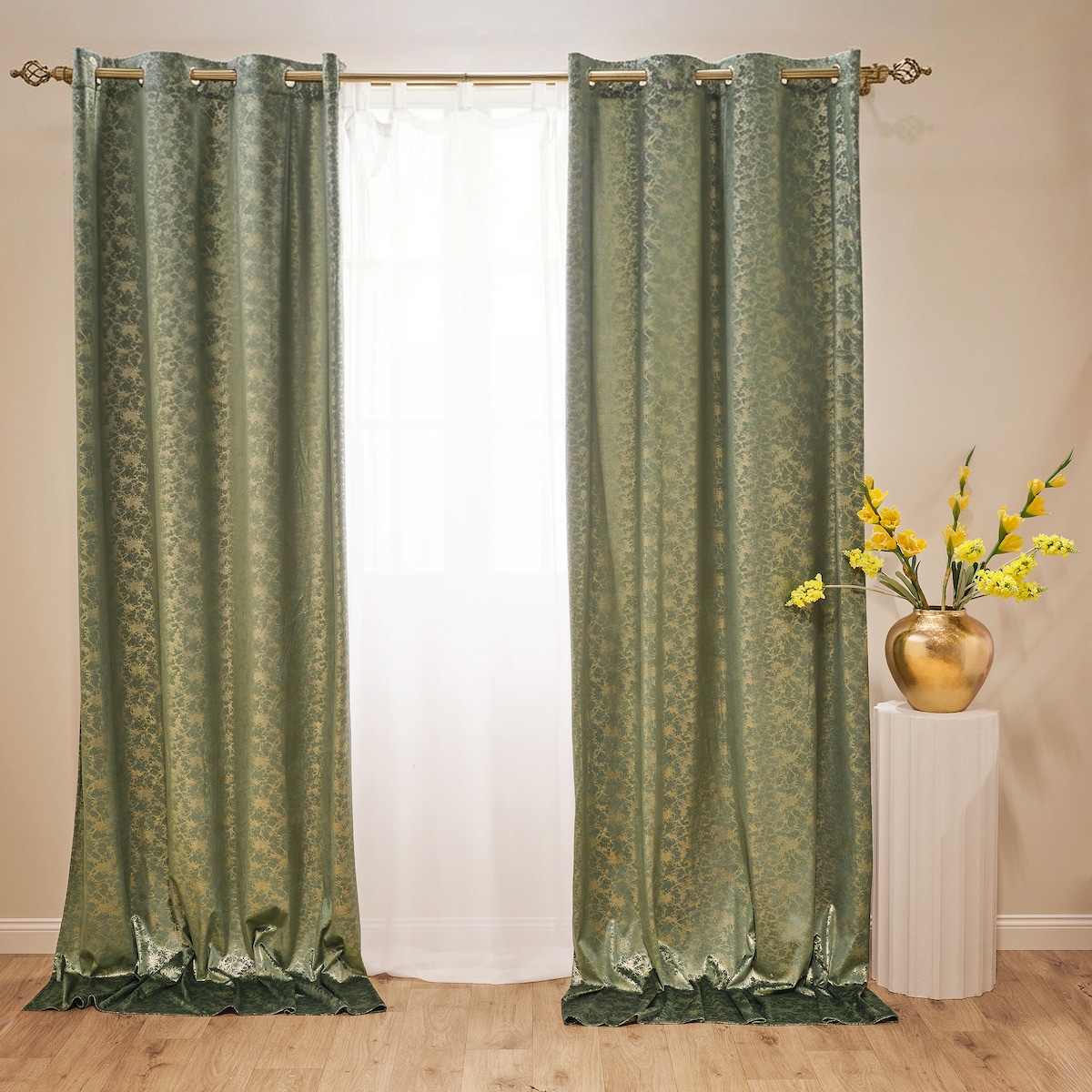 Zasłona z nadrukiem Marmora 140x280 cm