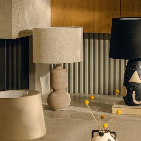 Ceramiczna Lampa Stołowa Facelo