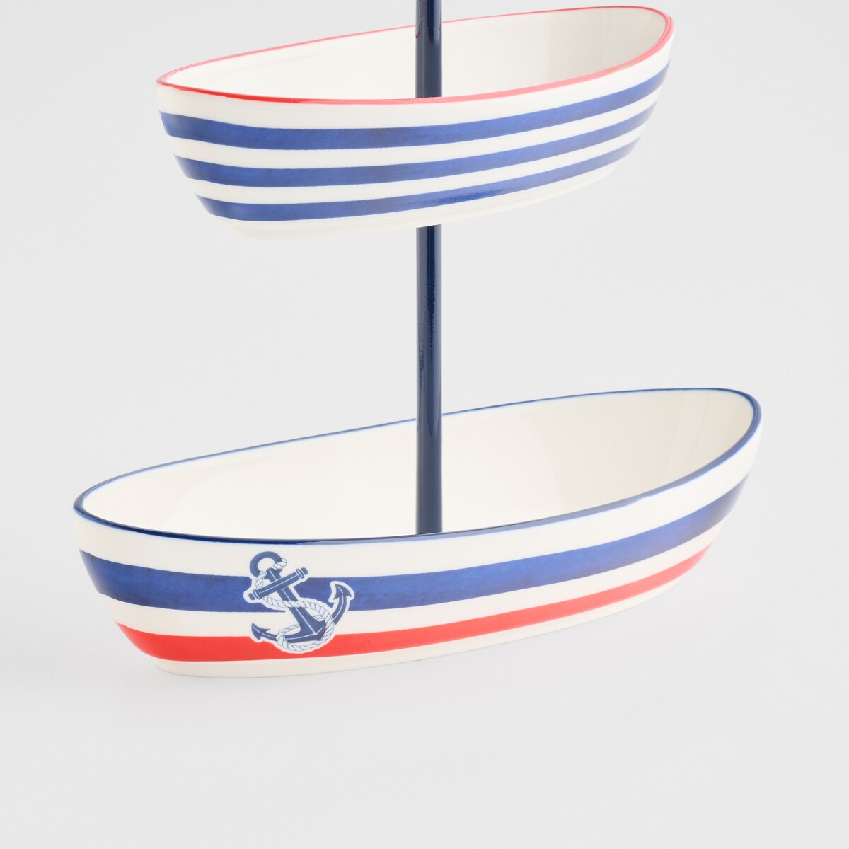 Patera Piętrowa Ancorare z motywem morskim