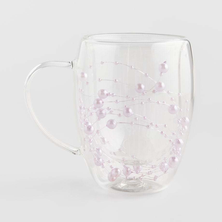 Szklanka Pearlin w groszki