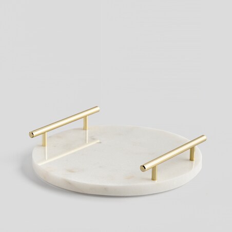 Taca dekoracyjna Kaia z motywem geometrycznym