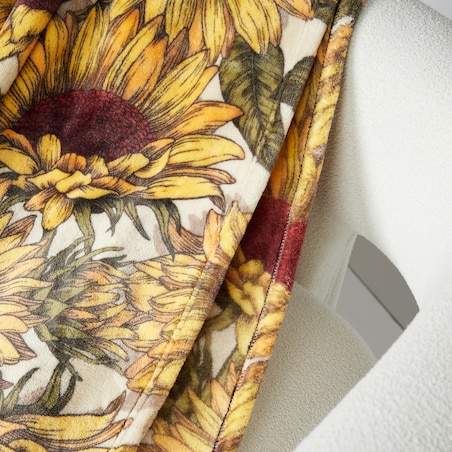 Drukowany koc Sunflorio 150x200 cm