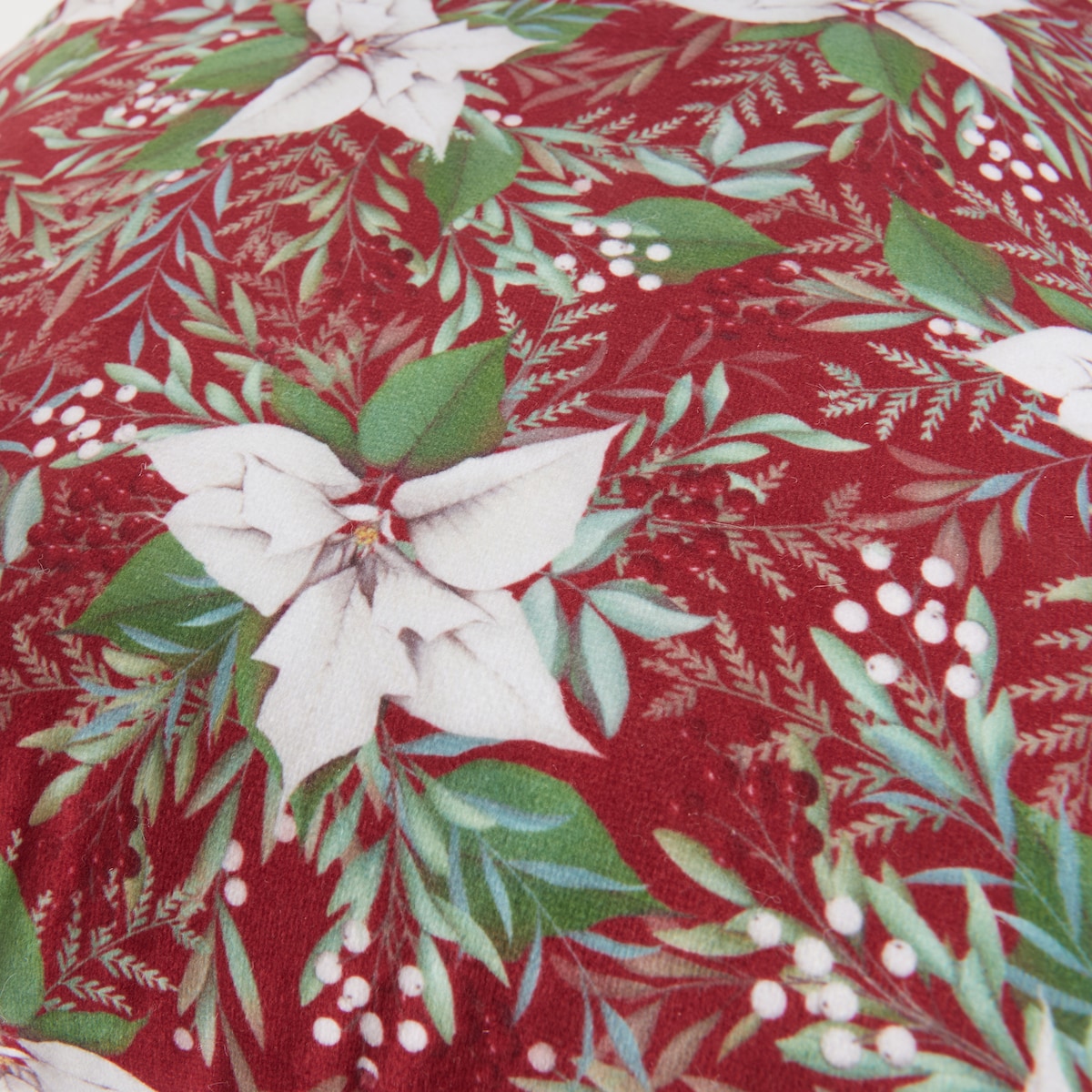 Poszewka z nadrukiem Poinsetia 45x45 cm