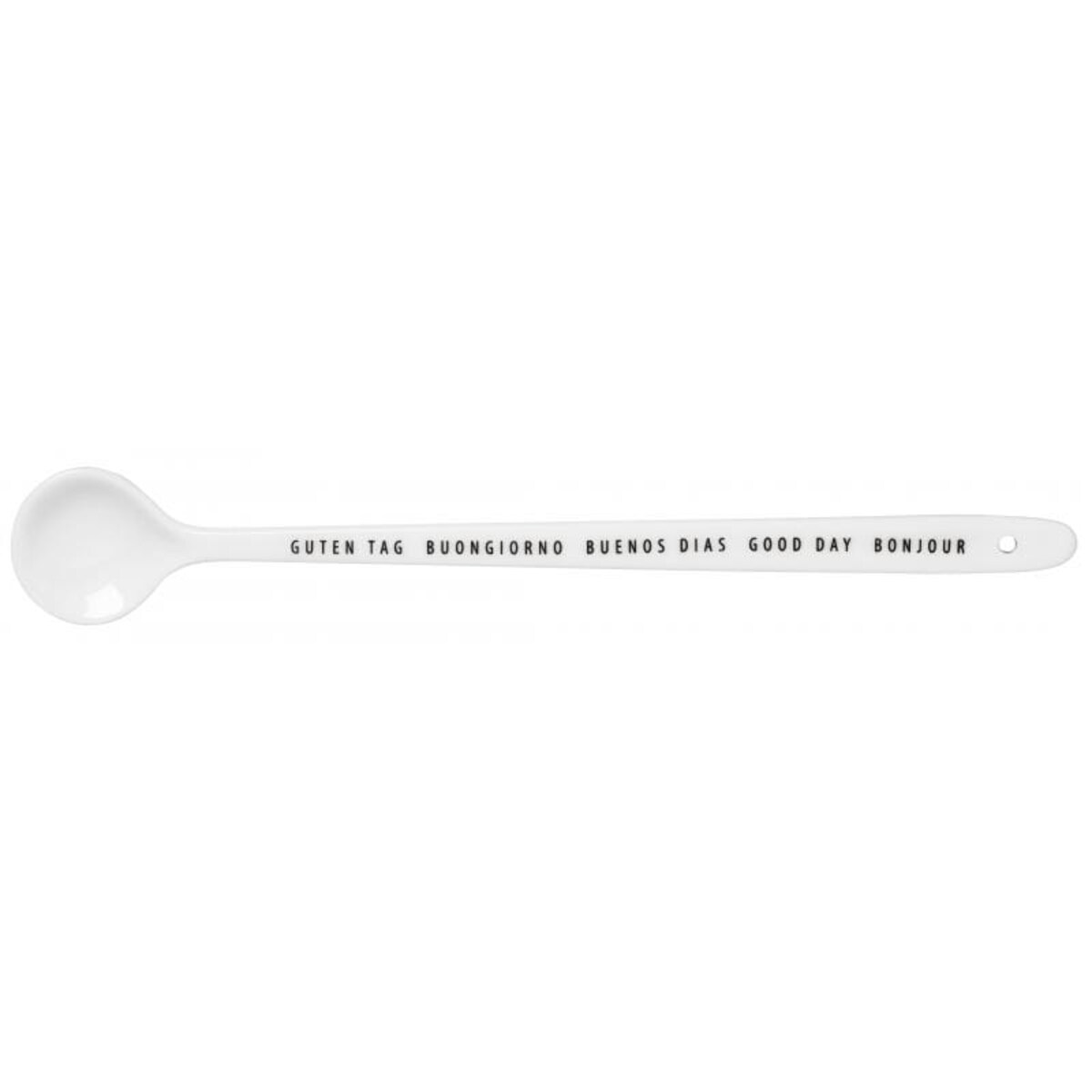 Porcelanowa łyżeczka do latte Good Day, 20.5 cm, Raeder