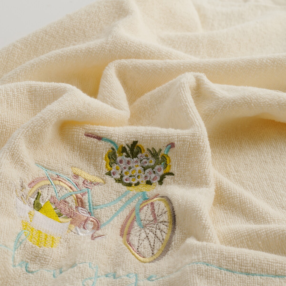 Ręcznik Kuchenny Veloni 40x60 cm z motywem kwiatowym