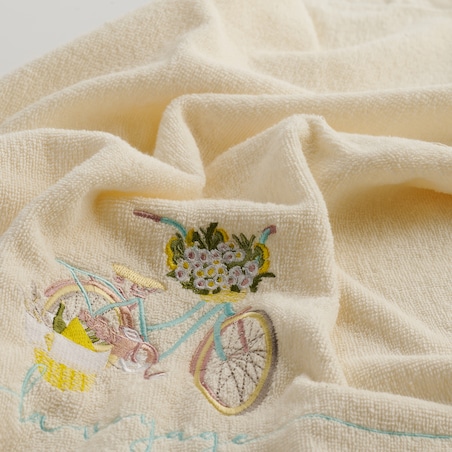 Ręcznik Kuchenny Veloni 40x60 cm z motywem kwiatowym