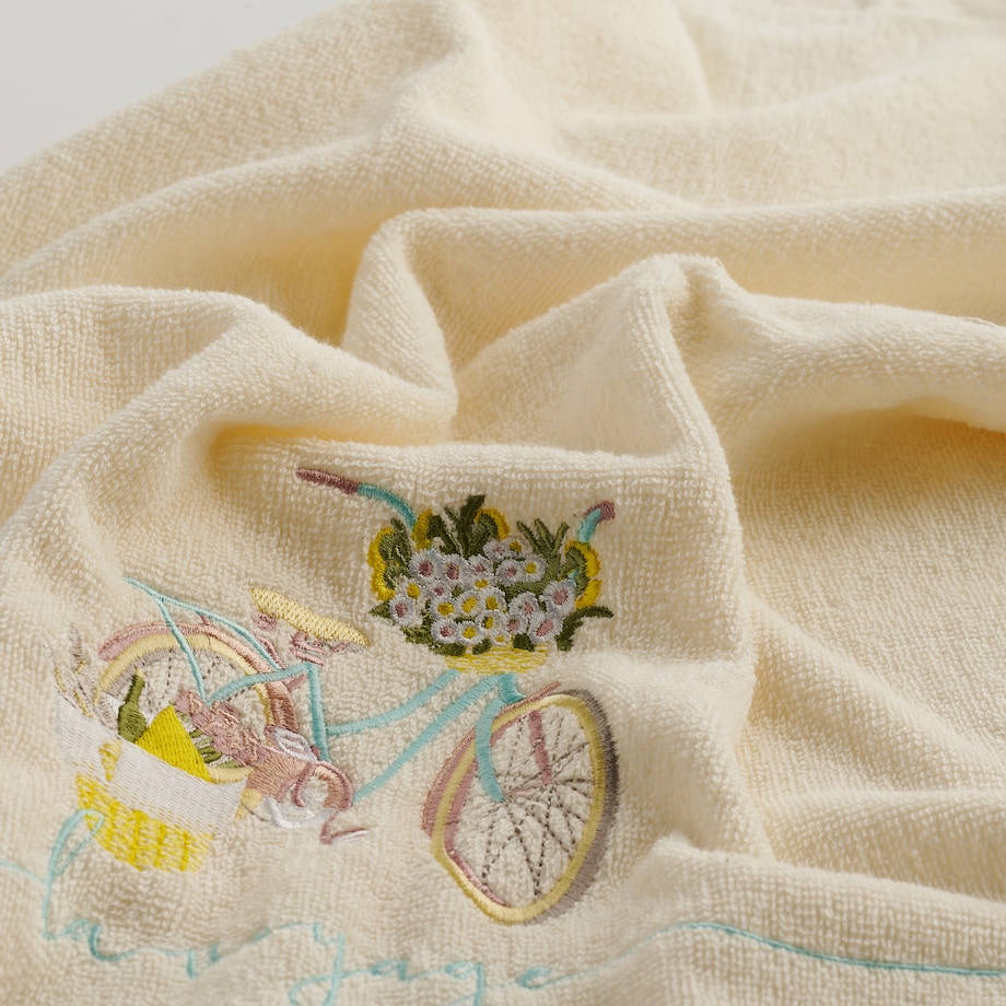 Ręcznik Kuchenny Veloni 40x60 cm z motywem kwiatowym