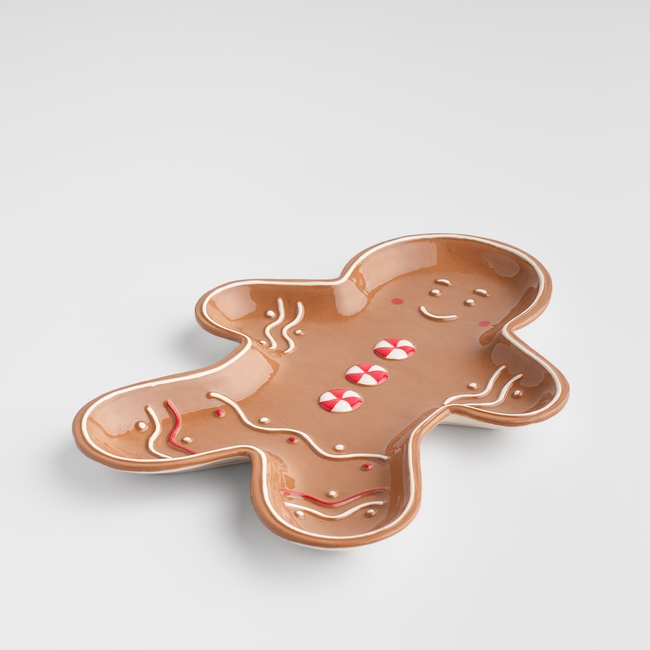 Patera Gingerbreadboy z motywem piernika